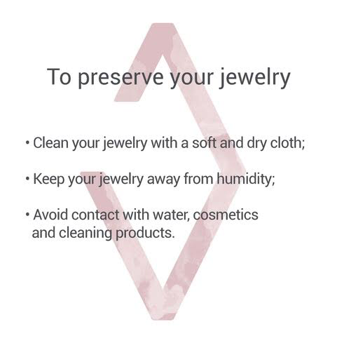
                  
                    How to preserve and clean jewelry from Ovie Bijoux.
                  
                