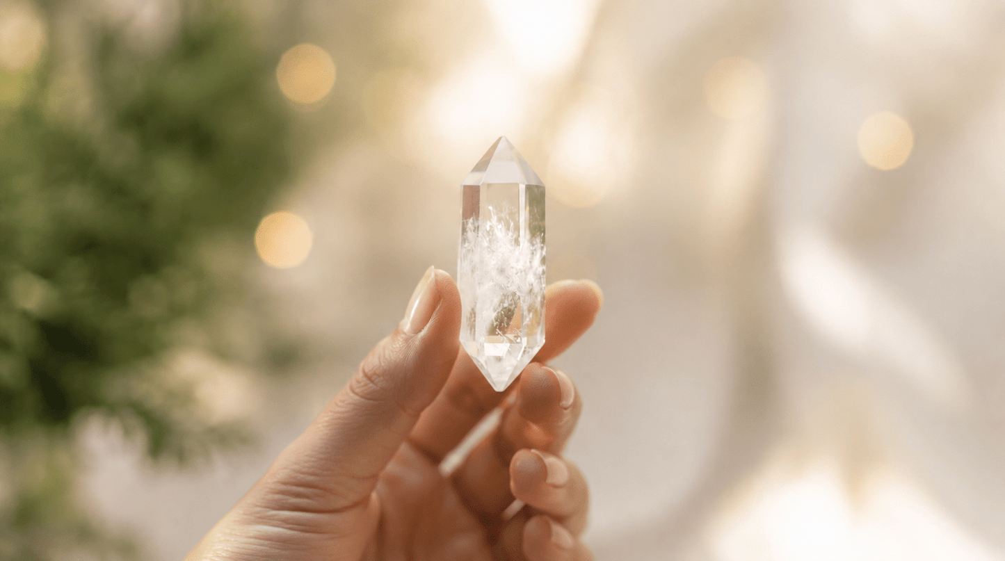 Quartz clair : lumière, clarté et renouveau pour le mois d'avril - Ovie Bijoux