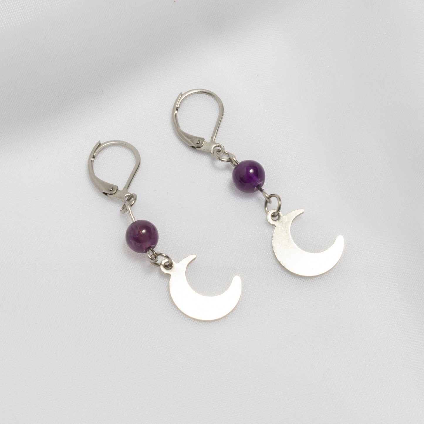 Boucles d'oreilles Lua - Ovie Bijoux